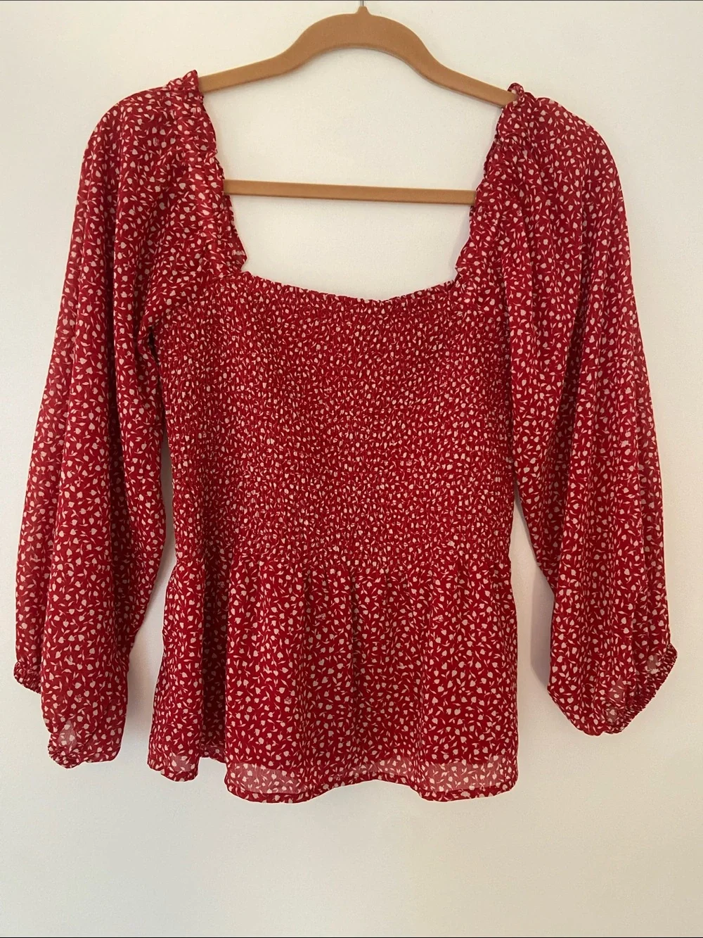 Madewell flattering red